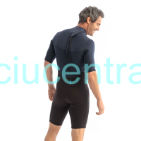 JOBE vyriškas neperšlampamas kostiumas Perth 3/2mm Shorty juodos/mėlynos sp.